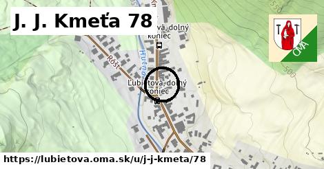 J. J. Kmeťa 78, Ľubietová