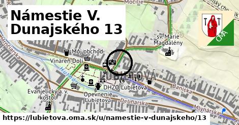 Námestie V. Dunajského 13, Ľubietová