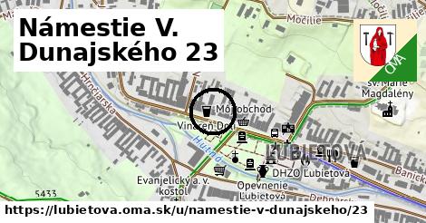 Námestie V. Dunajského 23, Ľubietová