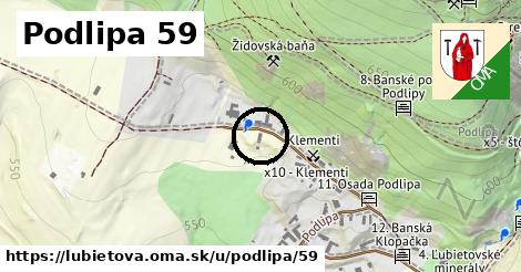 Podlipa 59, Ľubietová