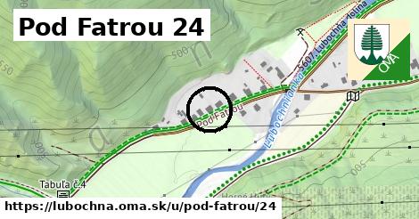 Pod Fatrou 24, Ľubochňa