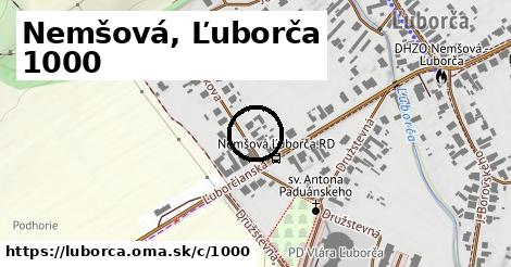 Nemšová, Ľuborča <span class="supisne">1000</span>