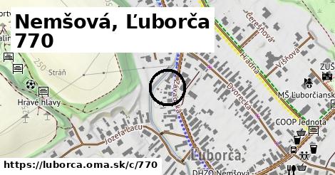 Nemšová, Ľuborča <span class="supisne">770</span>