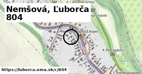 Nemšová, Ľuborča <span class="supisne">804</span>