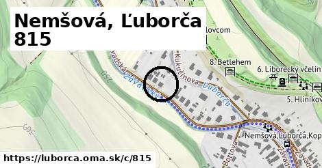 Nemšová, Ľuborča <span class="supisne">815</span>
