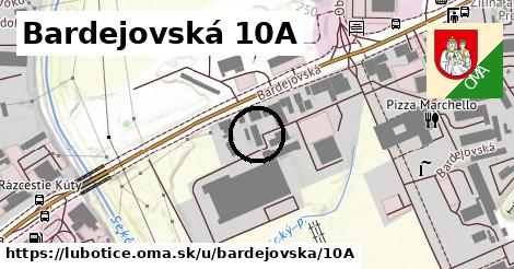 Bardejovská 10A, Ľubotice