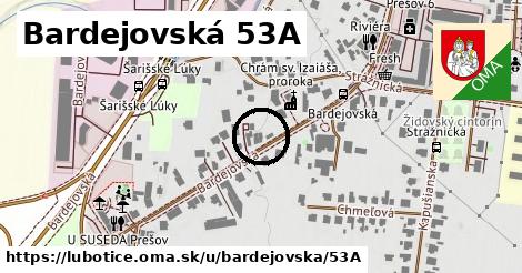 Bardejovská 53A, Ľubotice