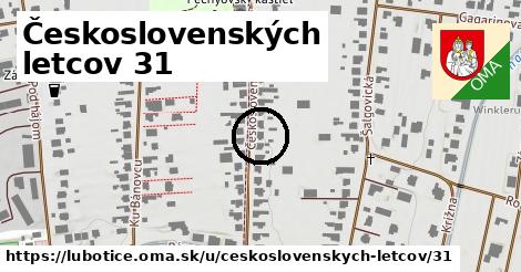 Československých letcov 31, Ľubotice