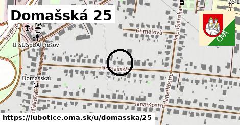 Domašská 25, Ľubotice