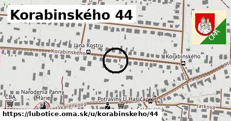 Korabinského 44, Ľubotice