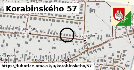 Korabinského 57, Ľubotice