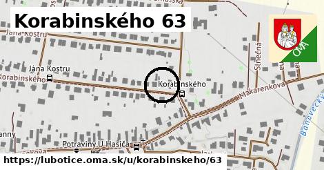 Korabinského 63, Ľubotice