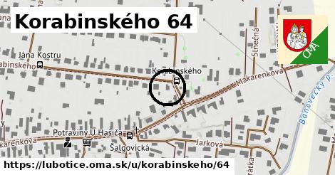 Korabinského 64, Ľubotice