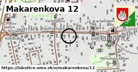 Makarenkova 12, Ľubotice