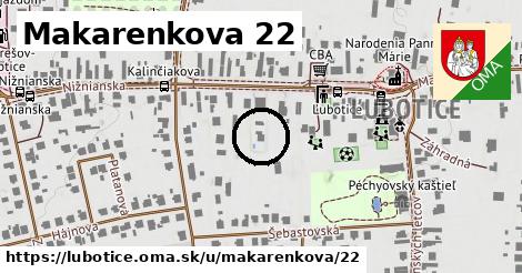 Makarenkova 22, Ľubotice