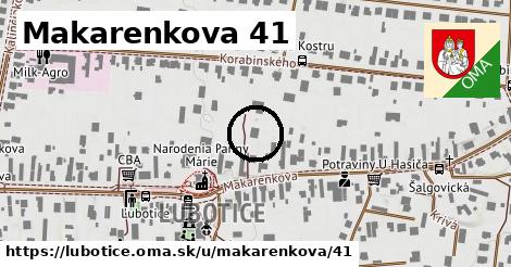 Makarenkova 41, Ľubotice