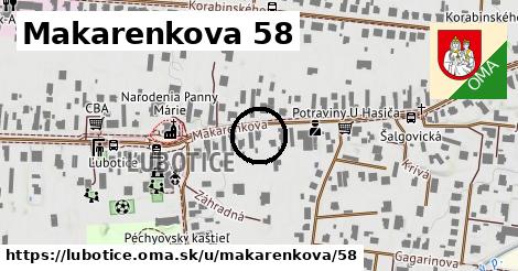 Makarenkova 58, Ľubotice