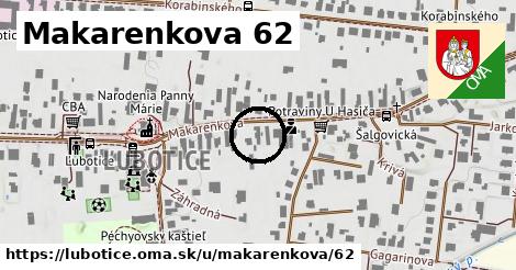 Makarenkova 62, Ľubotice