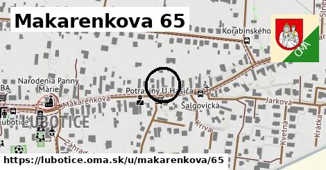 Makarenkova 65, Ľubotice