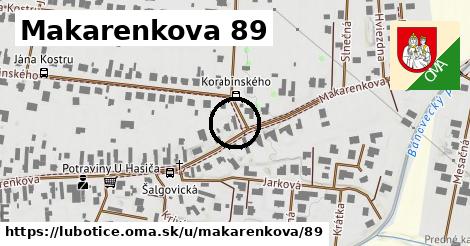 Makarenkova 89, Ľubotice