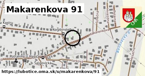 Makarenkova 91, Ľubotice