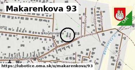 Makarenkova 93, Ľubotice