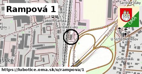 Rampová 1, Ľubotice
