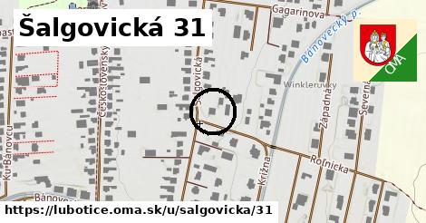 Šalgovická 31, Ľubotice