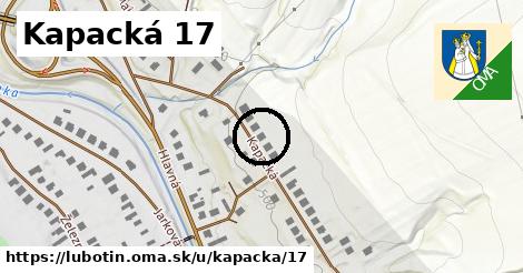 Kapacká 17, Ľubotín