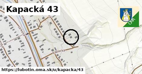 Kapacká 43, Ľubotín