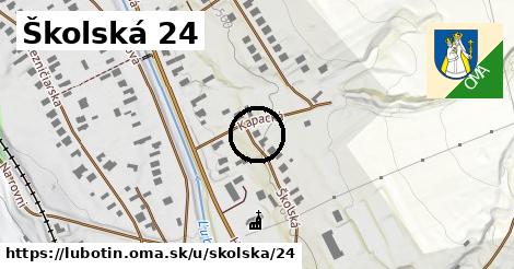 Školská 24, Ľubotín