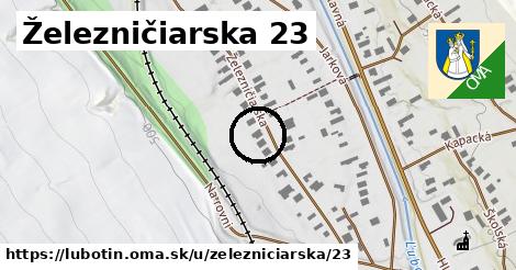 Železničiarska 23, Ľubotín