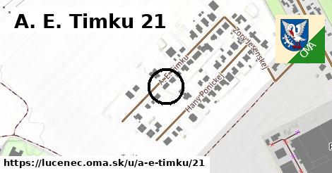 A. E. Timku 21, Lučenec