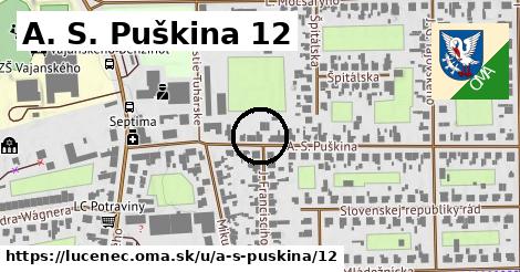 A. S. Puškina 12, Lučenec