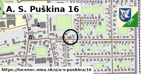 A. S. Puškina 16, Lučenec