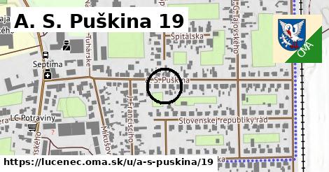 A. S. Puškina 19, Lučenec