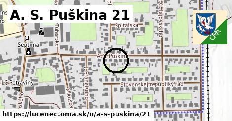 A. S. Puškina 21, Lučenec