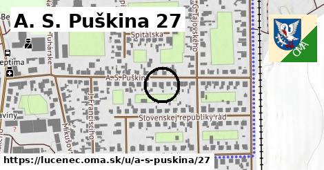 A. S. Puškina 27, Lučenec