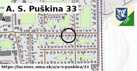 A. S. Puškina 33, Lučenec