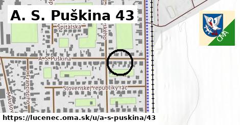 A. S. Puškina 43, Lučenec