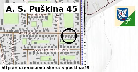 A. S. Puškina 45, Lučenec