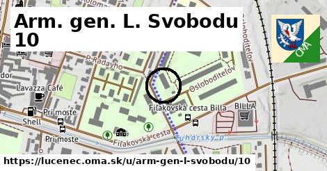 Arm. gen. L. Svobodu 10, Lučenec