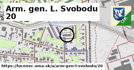 Arm. gen. L. Svobodu 20, Lučenec