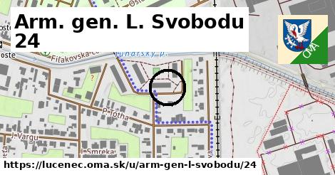 Arm. gen. L. Svobodu 24, Lučenec