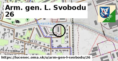 Arm. gen. L. Svobodu 26, Lučenec