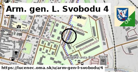 Arm. gen. L. Svobodu 4, Lučenec