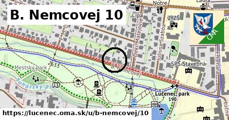 B. Nemcovej 10, Lučenec