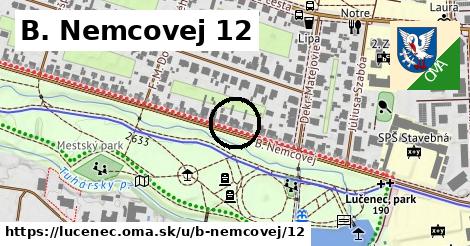 B. Nemcovej 12, Lučenec