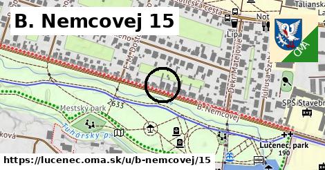 B. Nemcovej 15, Lučenec