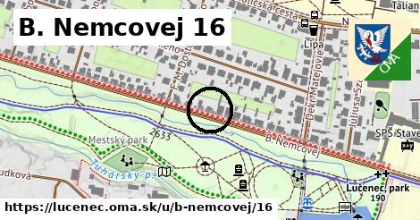 B. Nemcovej 16, Lučenec